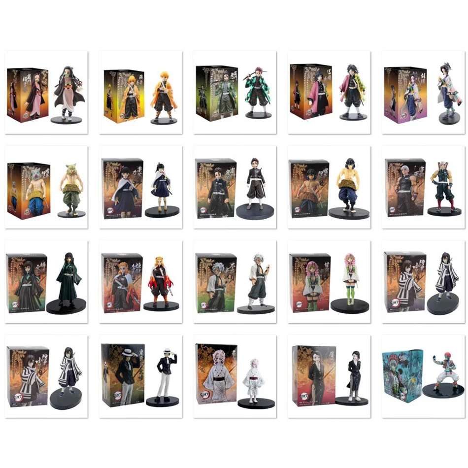 Фигурки из аниме рассекающий демонов экшн-фигурки ПВХ фигурка Zenitsu Inosuke Kimetsu No Yaiba |