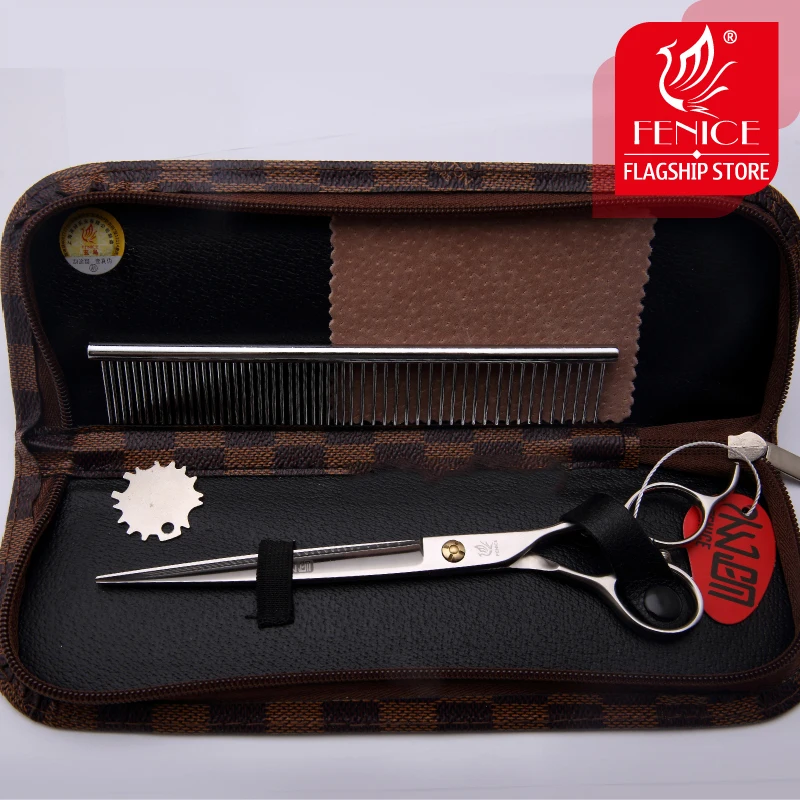 Профессиональный триммер Fenice для груминга домашних животных 7 0/7 5 дюйма триммеры
