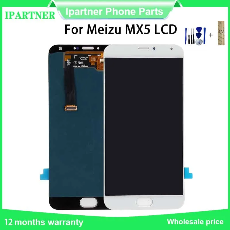 5 ''для Meizu MX5 M575M M575U ЖК дисплей Сенсорная панель дигитайзер сборка черный белый