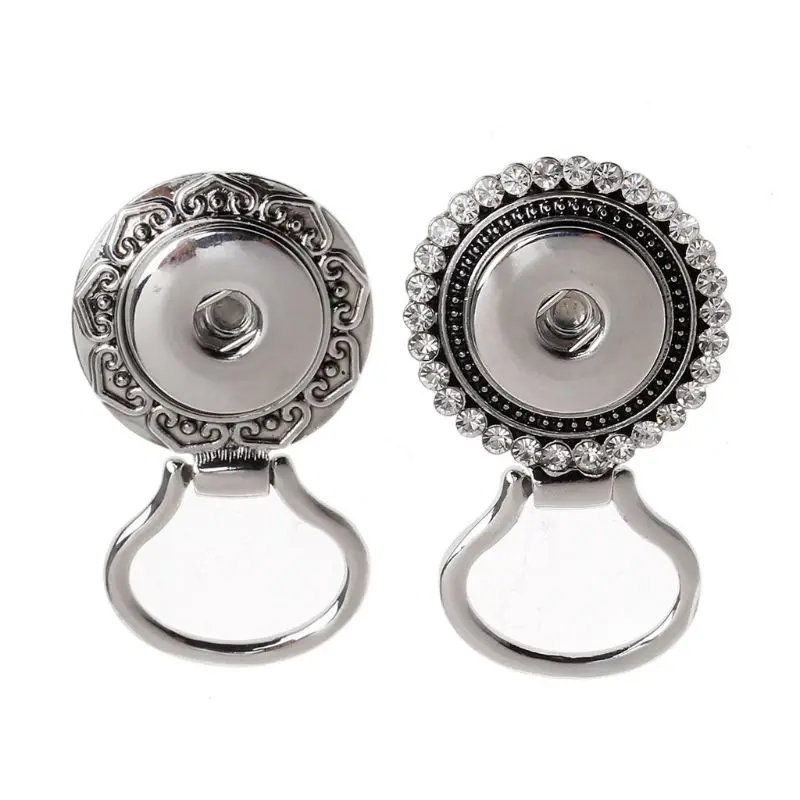 Цветок Кнопка Стразы для глаз Стекло солнцезащитное стекло удерживающие защелку