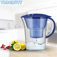 2 5l household alkaline water filter pitcher with universal filter portable plastic water pitcher water filter kettle activated