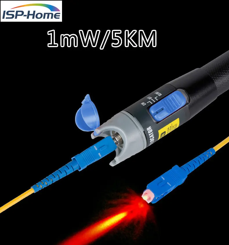 Визуальный дефектоскоп (VFL) 1mW ST/SC/FC интерфейсный фотометр с разъемом 2 5 мм км для