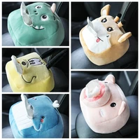 creative funny cartoon cute car hanging paper napkin tissue box cover holder portable paper box for home office