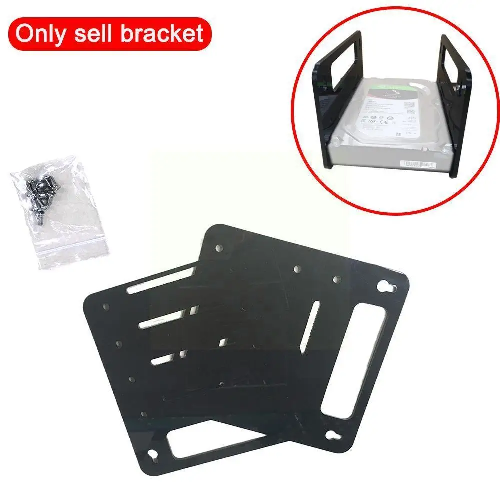 

Hanging Type 3.5-inch Hard Drive Bracket DIY Multi-position External Mechanical Fixed HDD 2F/4F Box Cage Disk Acrylic Hard P8Y8