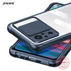 Чехол Rzants для Xiaomi Redmi Note 10, 10S, Redmi Note 10 Pro Max, 4G, тонкий прозрачный чехол с защитой объектива камеры