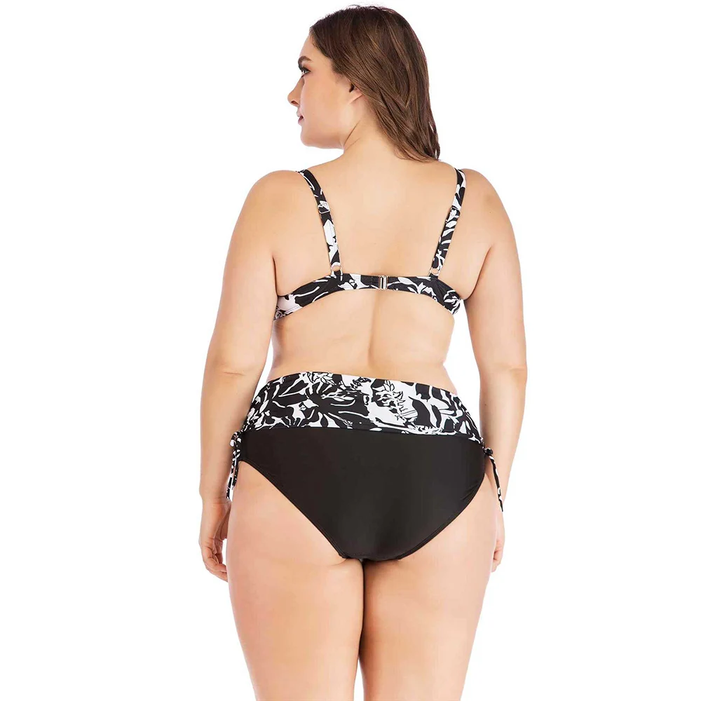 

2021 New Two-piece swimsuit women's fashion sexy plus plus size bikini women's beachwear summer women's swimwear bikini swimwear