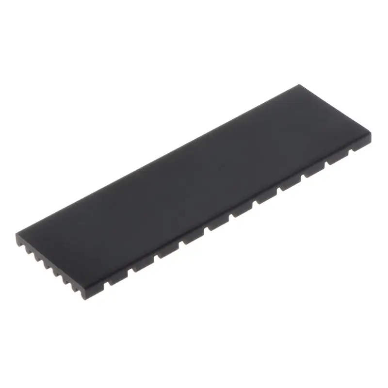 

Black Heatsink Heat Dissipation Radiator M.2 NGFF Cooling Heat Sink Heat Thermal Pads for M.2 NGFF 2280 PCI-E NVME SSD