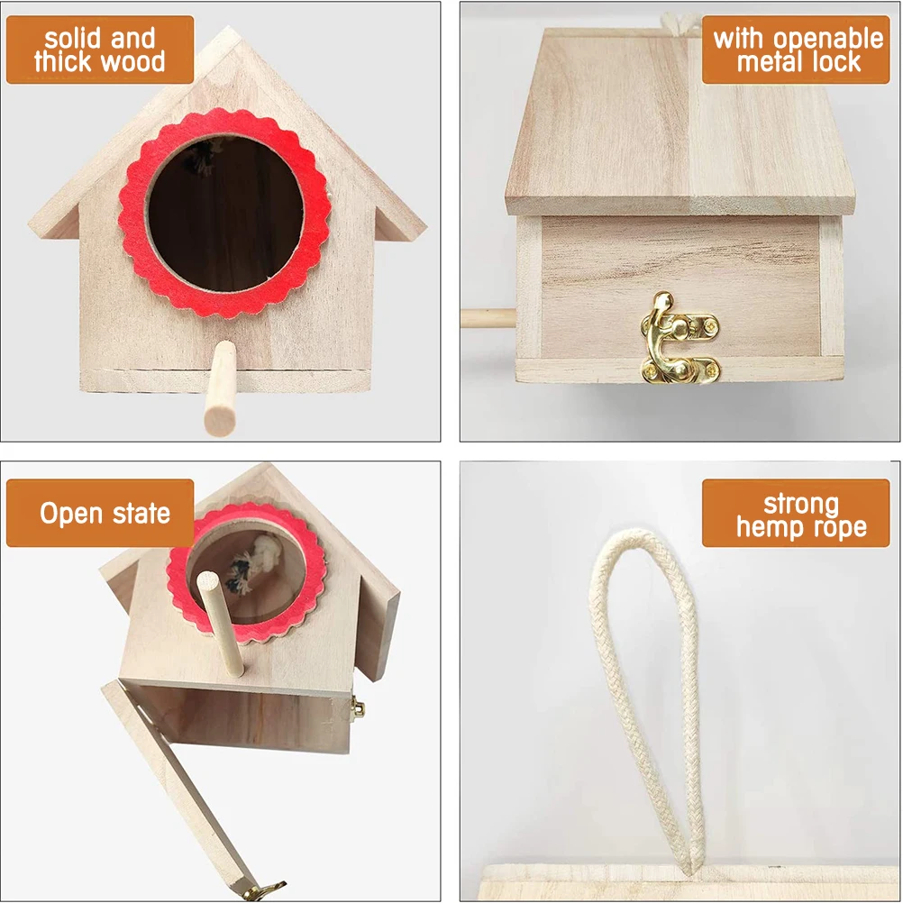 Птичье гнездо на открытом воздухе деревянный домик для птиц сделай сам птичьи