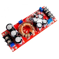 1200w dc dc step up boost converter power supply 8 60v dc dc hight power converter step up module 12v to 24v 48v with heat sink