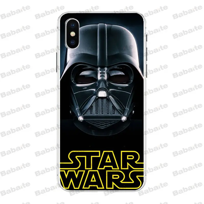 Фильм серии Звездные войны дизайн мягкий чехол для телефона IPhone 8 7 6 6S Plus X Xs Xr XsMax 5