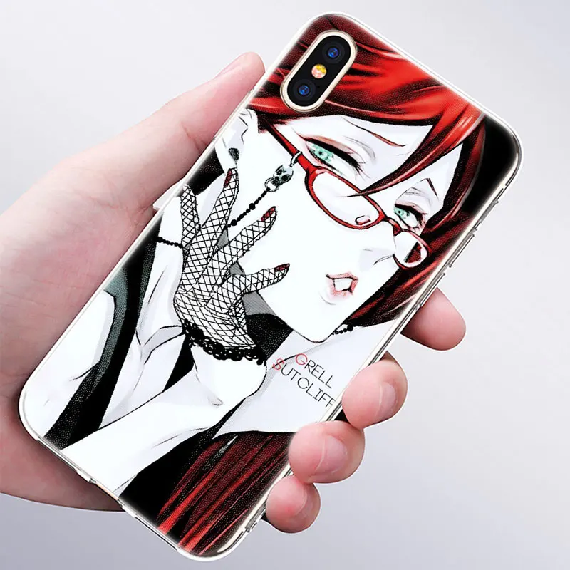 Лидер продаж сапоги для косплея Темный дворецкий аниме Мягкий силиконовый чехол