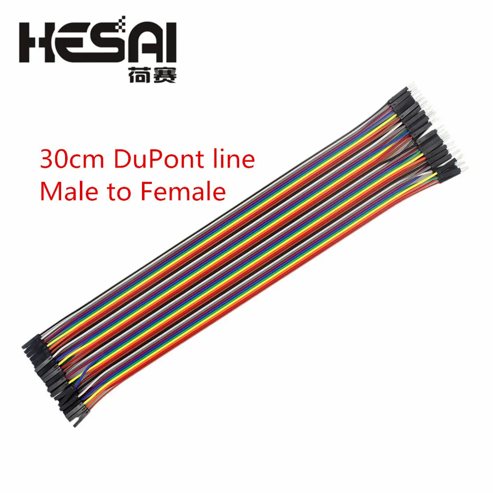Кабельная Перемычка DuPont 30 см штырь гнездо и макетная плата для arduino набор сделай