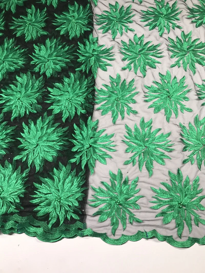 Винно-красное африканское кружево ткань с вышивкой нигерийские французские