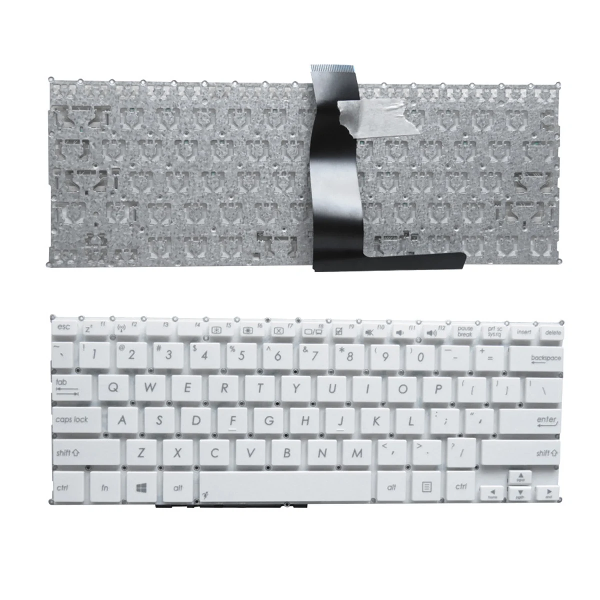 

Новинка для ASUS F200CA F200LA F200MA X200CA X200LA Клавиатура США без рамки белый