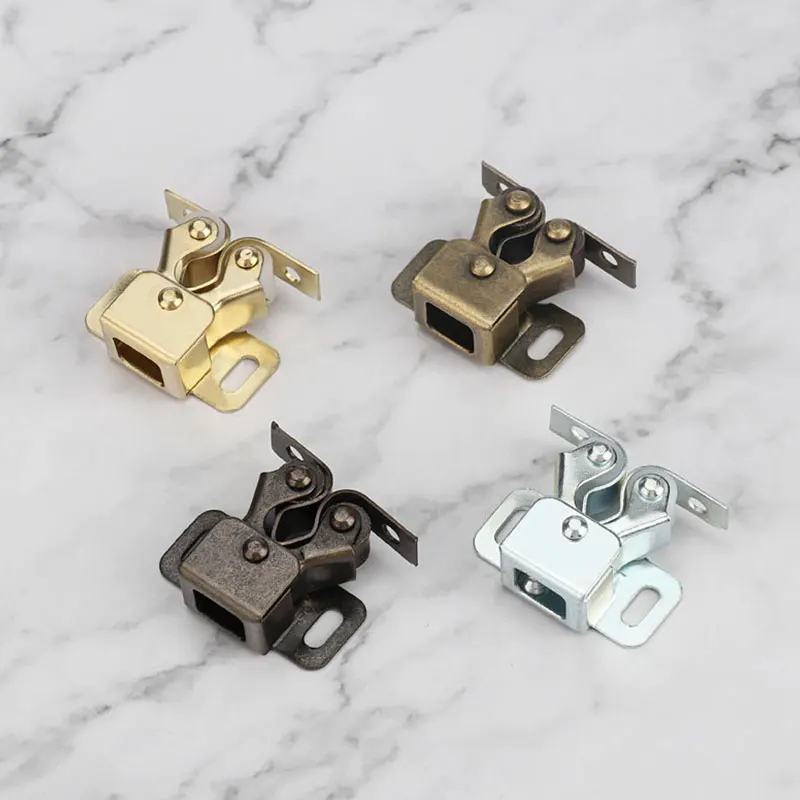 

Switch Camp Lock Door Stop Closer Stoppers Damper Buffer Magnet Cabinet Catches For Wardrobe Hardware Furniture Fittings