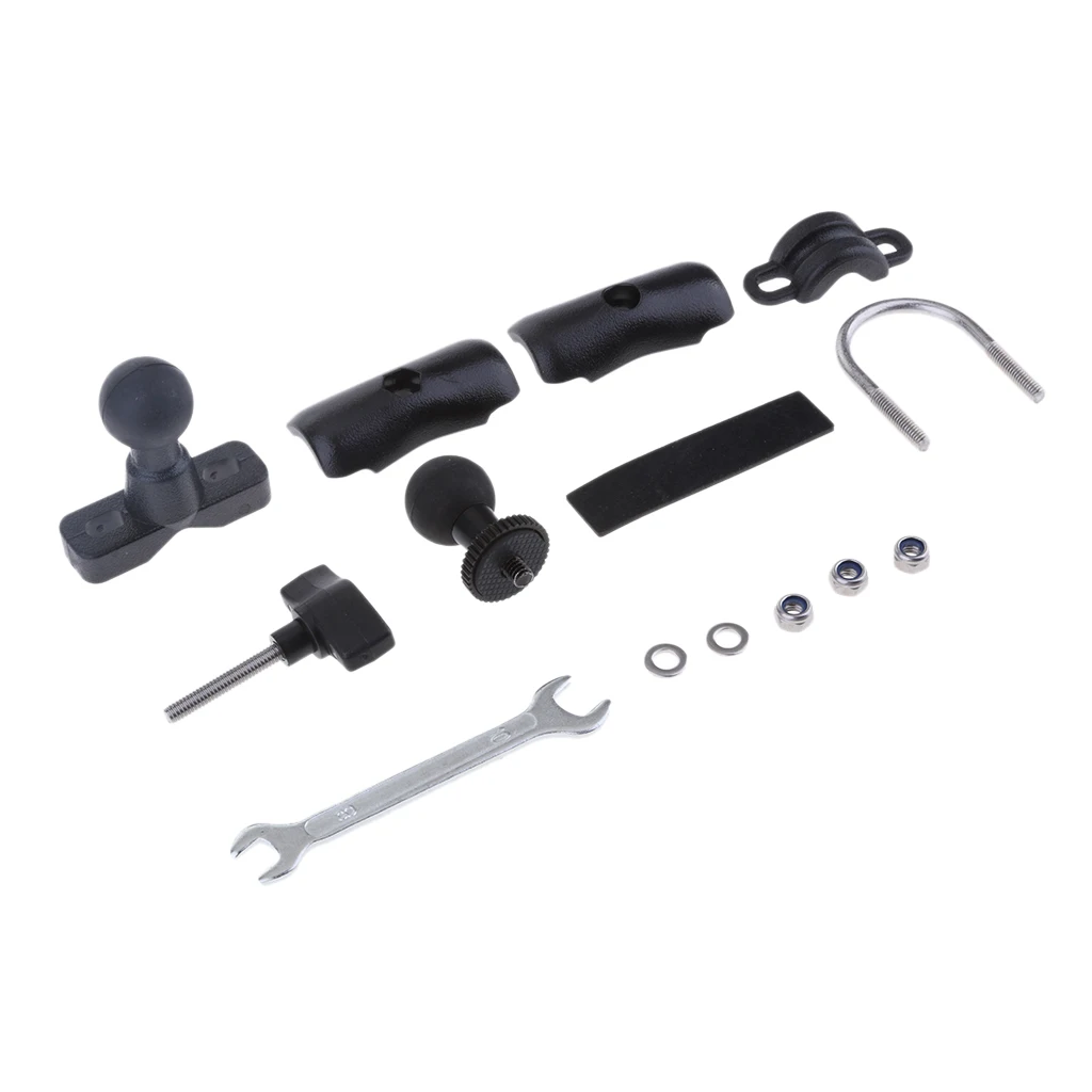 Обзор мотоцикла зеркальная камера U Болт крепление и двойная розетка Стандартный