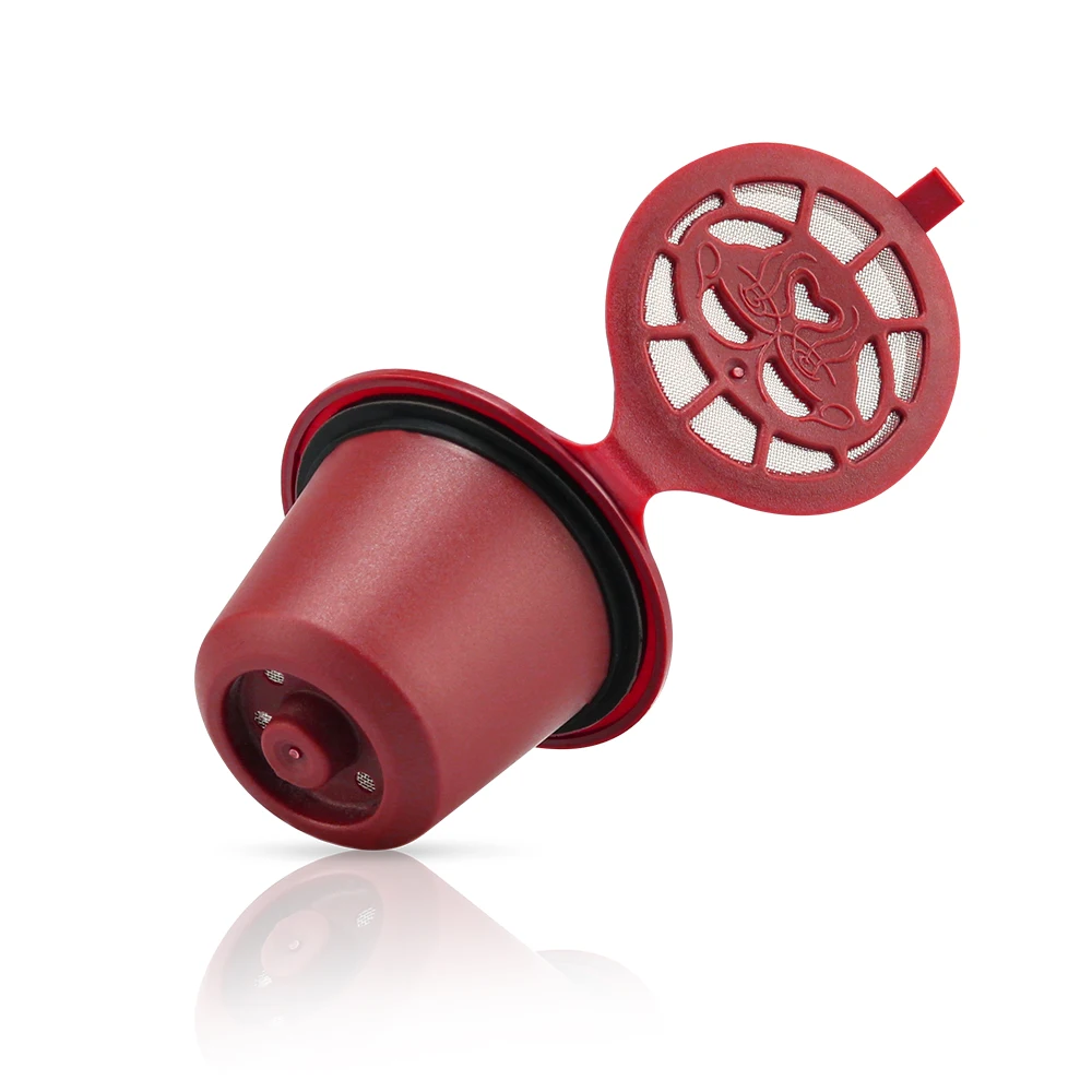 ICafilasNew многоразовый фильтр для Nespresso кофейный капсульный многоразовая ложка и