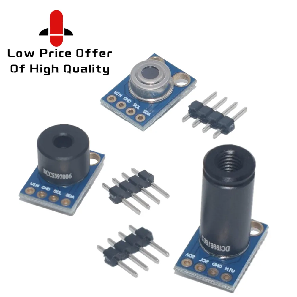 GY-906 MLX90614ESF Новый MLX90614 Бесконтактный модуль датчика температуры для