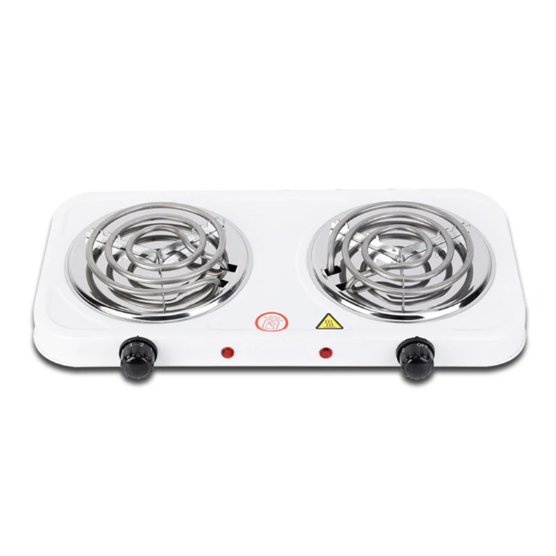 

Portable Electric 2000W Mocha Pot Double Stove Hotplate Adjustable Temperature