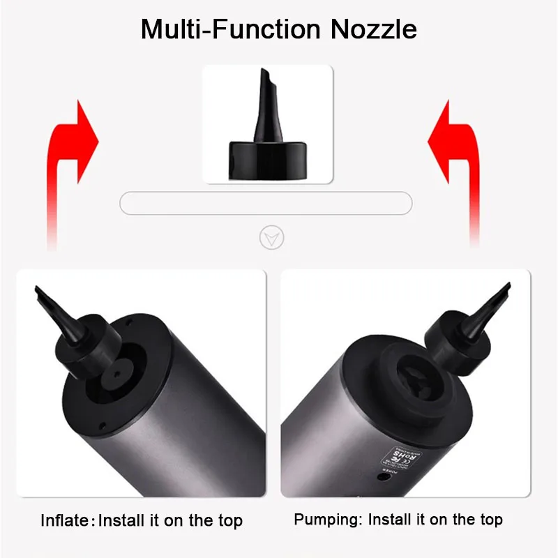 Воздушный вакуумный насос 2 в 1 с функциями для одежды мешок сжатия пищевых