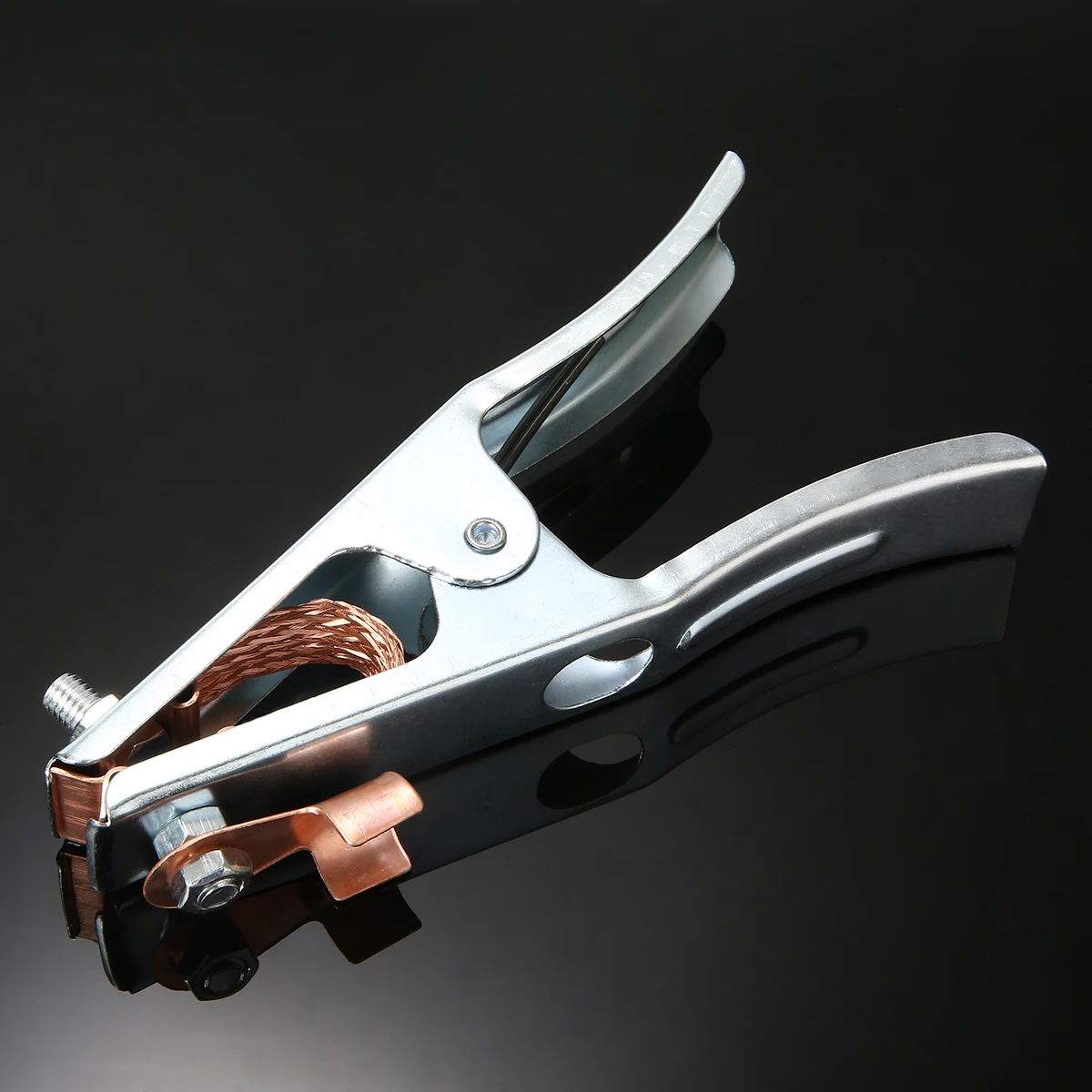 Зажим для заземления кабеля 175 мм, 1 шт., а, сварочные и паяльные принадлежности для держателей электродов сварочного аппарата