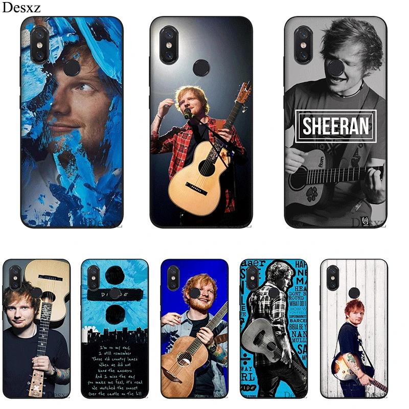 Чехол для мобильного телефона из ТПУ Xiaomi Redmi Note 4 4X5 6 7 Pro 5A чехол Ed Sheeran Shell |