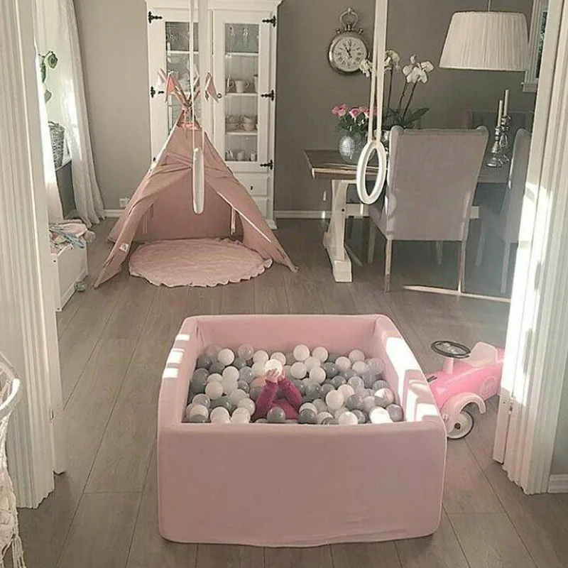 Мячи для сухого бассейна игрушки детей в помещении игровой забор губка морские