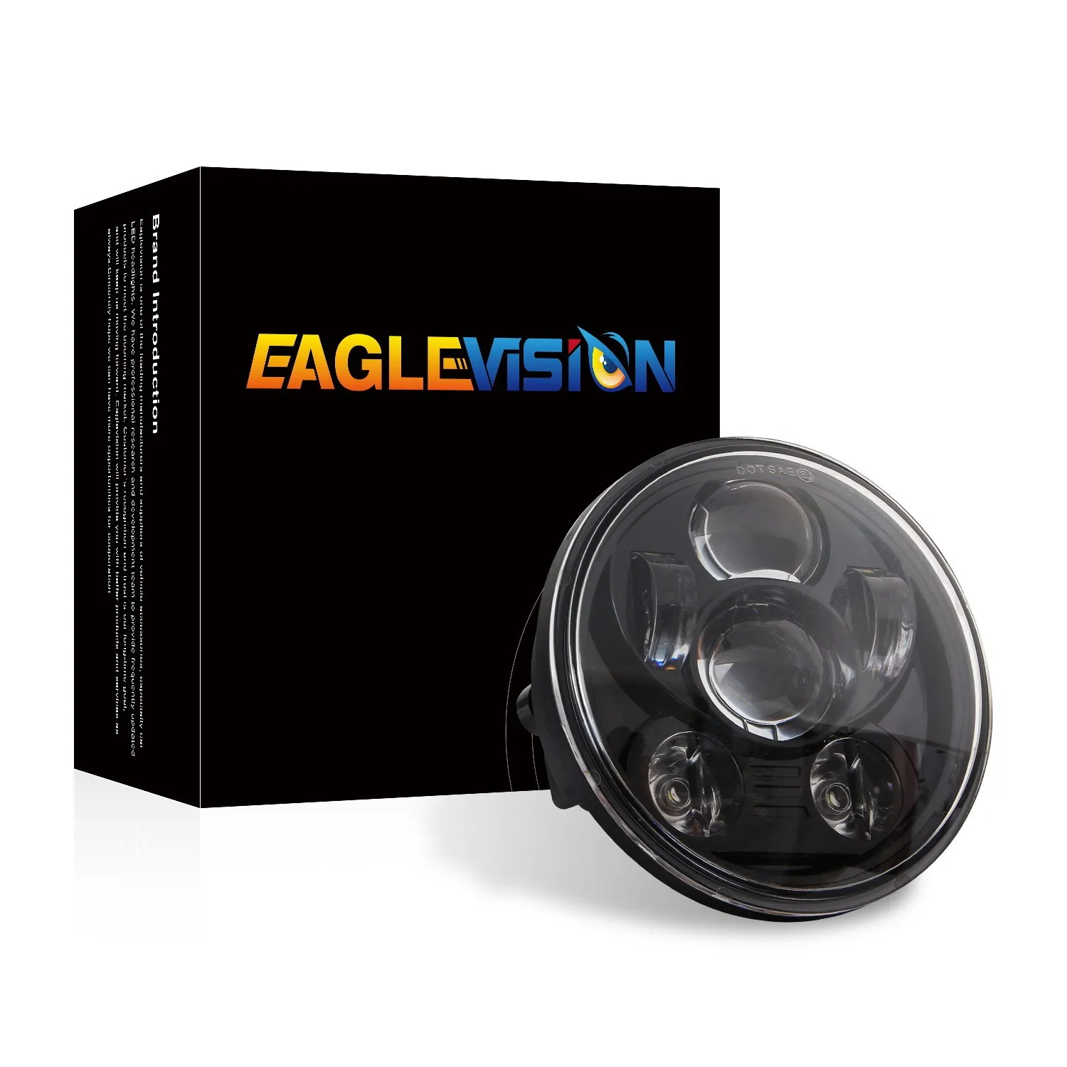 

Waterproof Headlight 20000LM 200W High/Low Beam Light Motorcycle 6000K