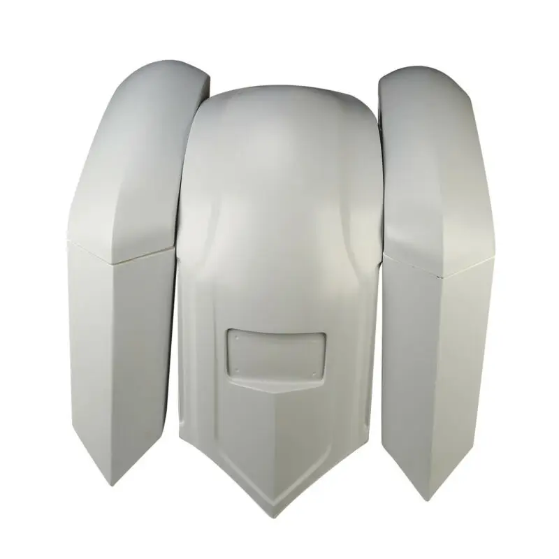 Мотоциклетные неокрашенные седельные сумки заднего крыла для Harley Touring Road King Street