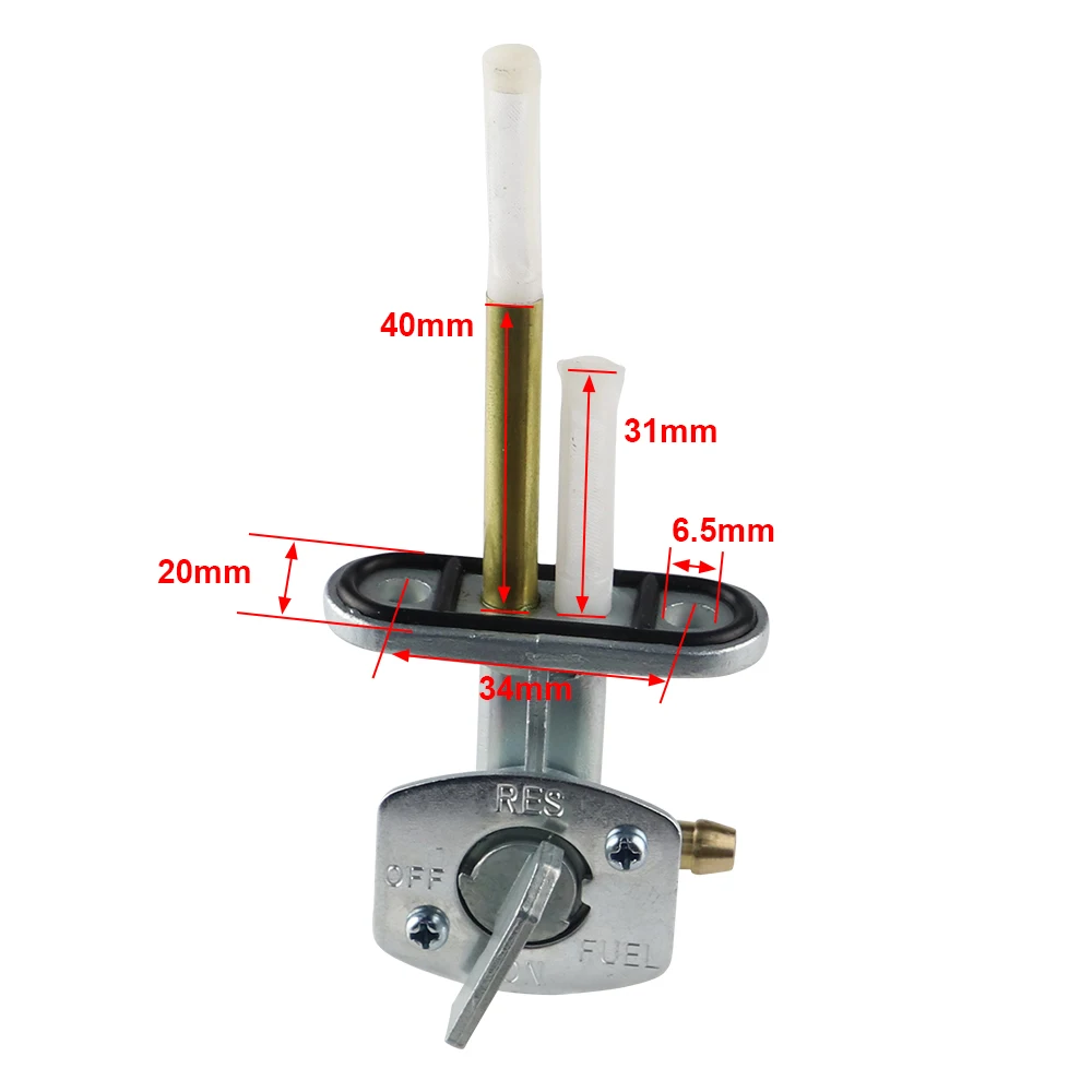 Топливный Газ бензиновый бак переключатель клапан Petcock Tap для Yamaha YTM200 YTM225DR 1983 1986