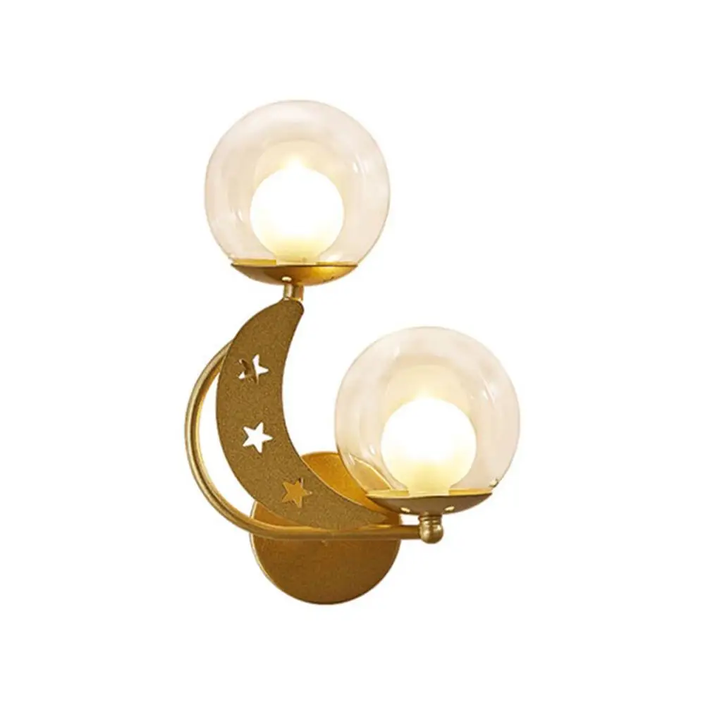 2 светильник настенный для помещений античная латунь с прозрачным или матовым