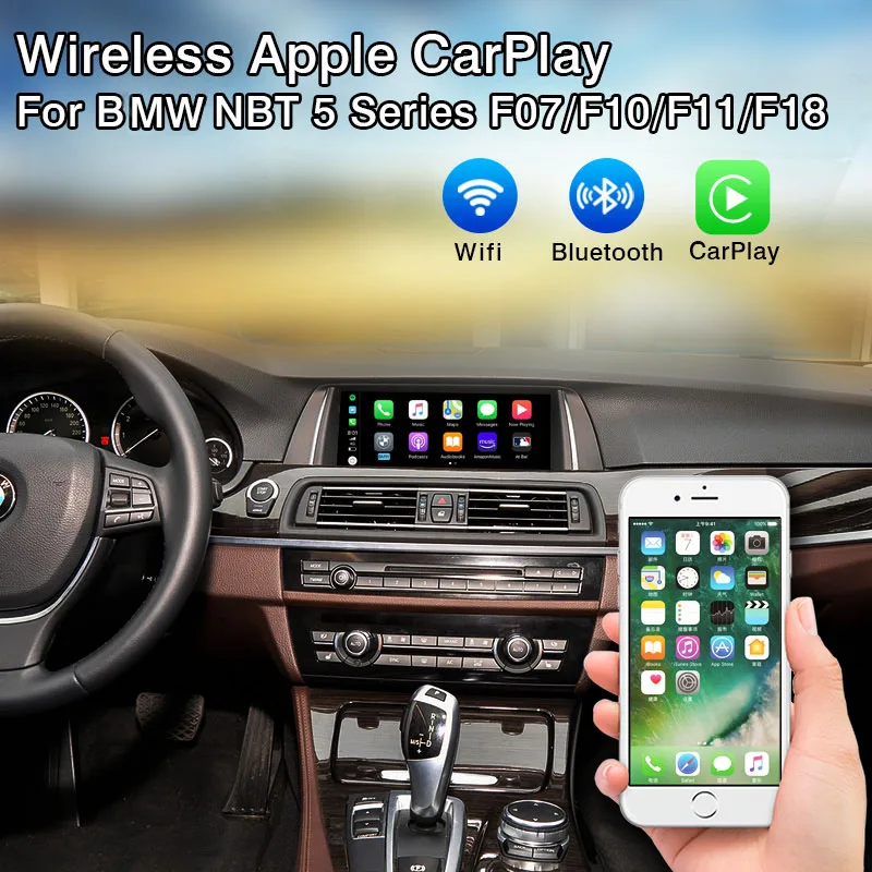 Фото Yeesite wifi беспроводная Apple Carplay автомобильная игра Android Авто зеркальное зеркало