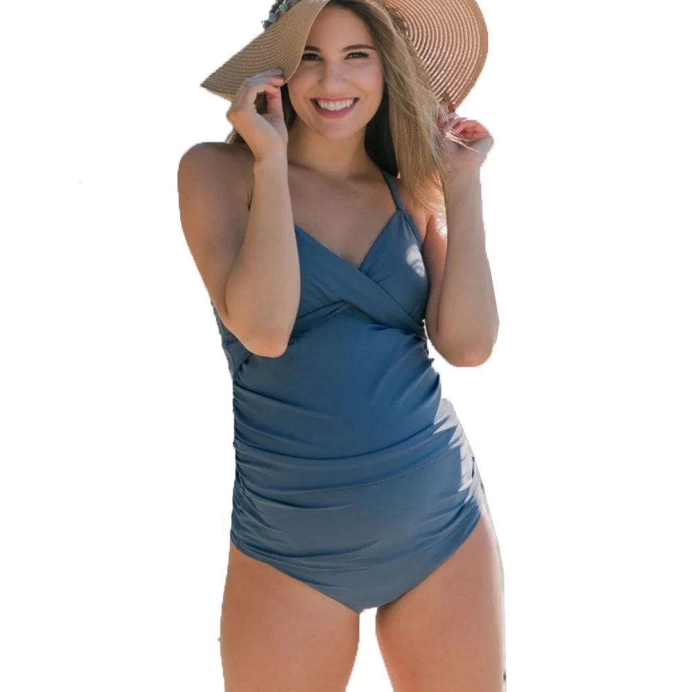 Женский слитный купальник для беременных|Комбинезоны| |