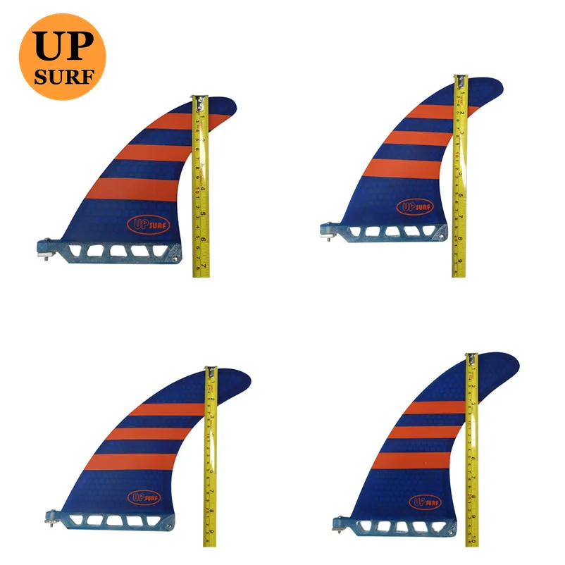 Доска с плавниками для серфинга одиночный плавник логотипом UPSURF future fin Fibreglass SUP