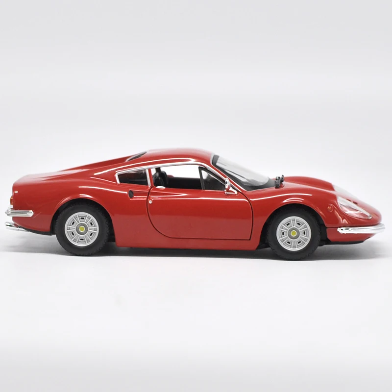 Bburago 1/24 масштаб 1:24 Ferrari Dino 246 GT гоночный спортивный автомобиль литой Дисплей