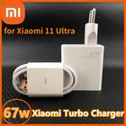 Зарядное устройство для Xiaomi 11 ультра-турбо, быстрое зарядное устройство с адаптером для ЕССША, кабель USB Type-C для Redmi K30 Pro 10X 67, зарядное устройство для Xiaomi, 67 Вт