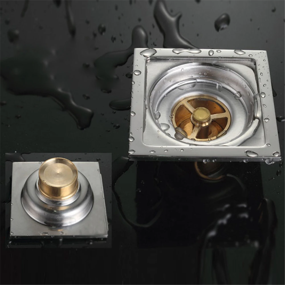 304 нержавеющая сталь ванная комната душ Трап отходов отдельный быстрый дренаж