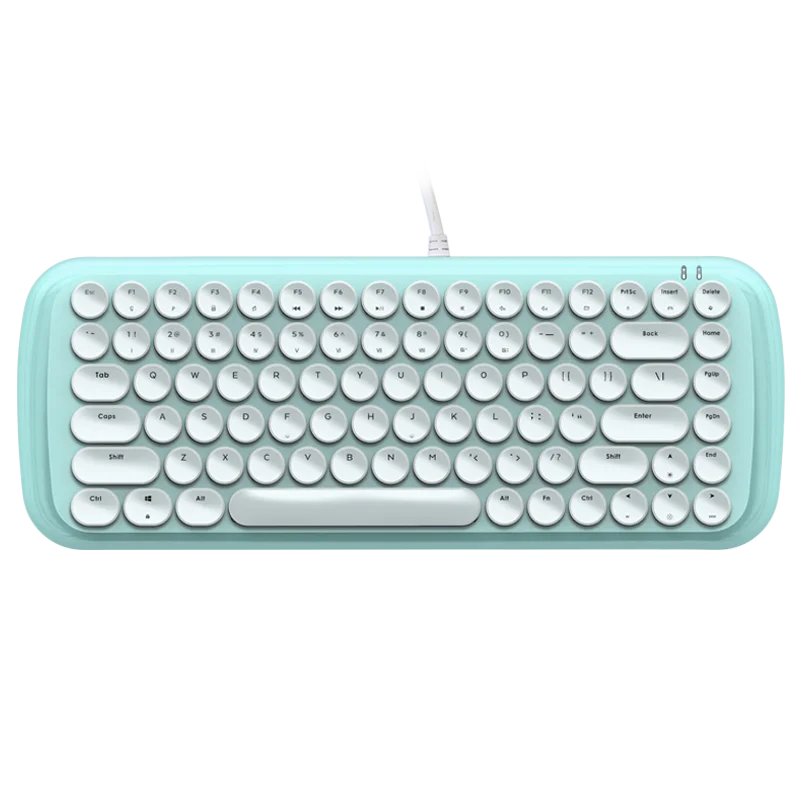 Проводная Механическая клавиатура Mofii Candy M с USB подсветкой симпатичная Ретро