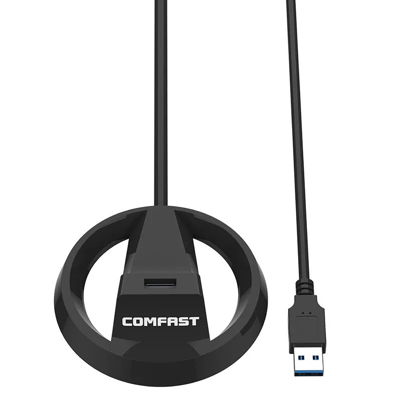 1900 Мбит/с гигабитный USB ac WiFi адаптер 2,4 ГГц 5 ГГц двухдиапазонный 802.11ac ПК беспроводной компьютер сетевая карта приемник с USB3.0 базой
