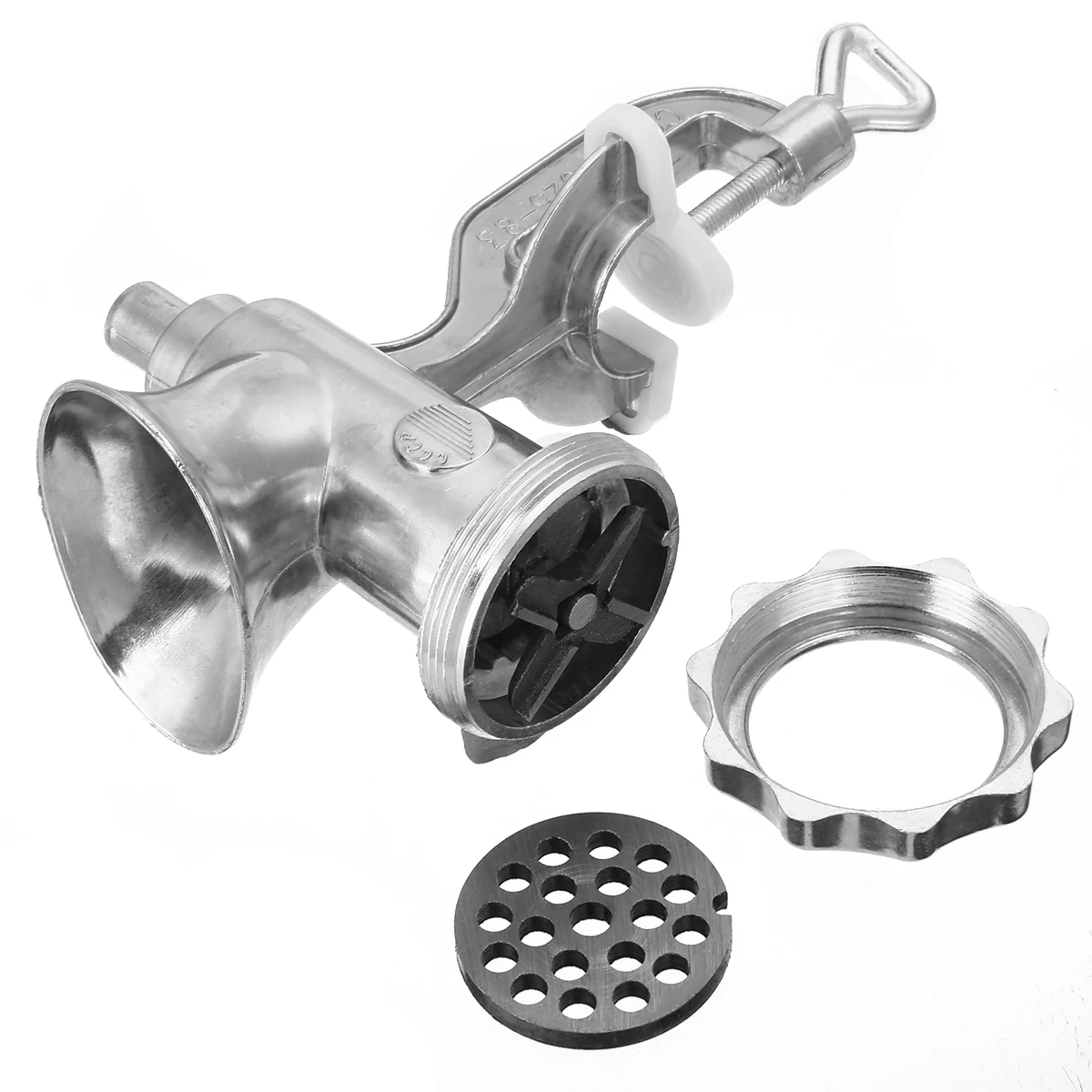 

Manual Meat Grinders Steel Blade Aluminum Meat Grinder Manual Hand Crank Sausage Strong And Durable Mincer Kitchen Tools