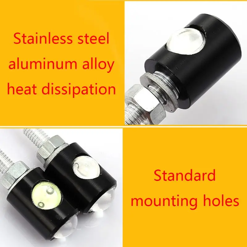 Универсальный светодиодный мини-поворотник для мотоцикла 1 пара указатели