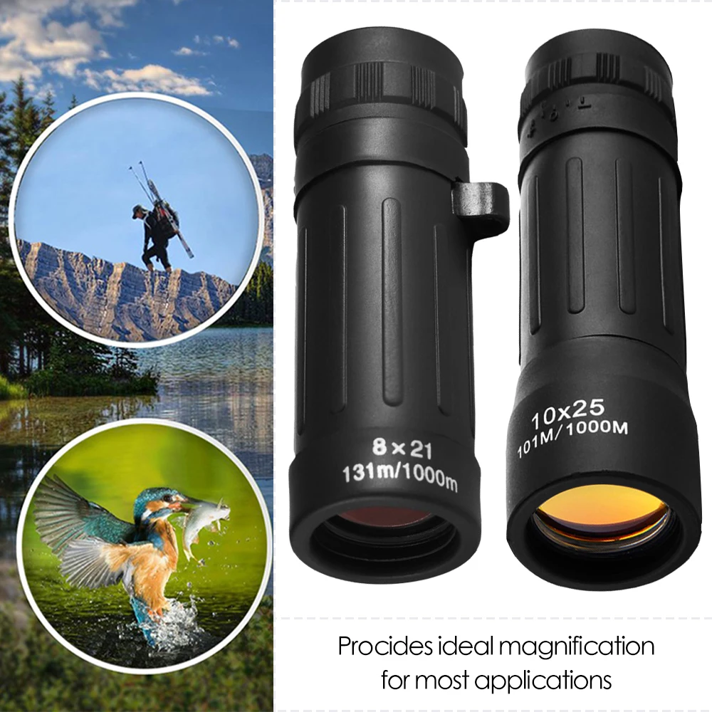 Карманный мини-монокулярный телескоп с зумом Театральный бинокль портативный