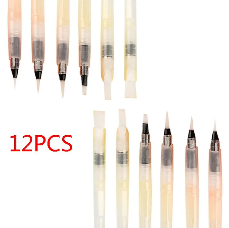 

12 Piece Water Color Brush Pen Set, Watercolor Paint Pens