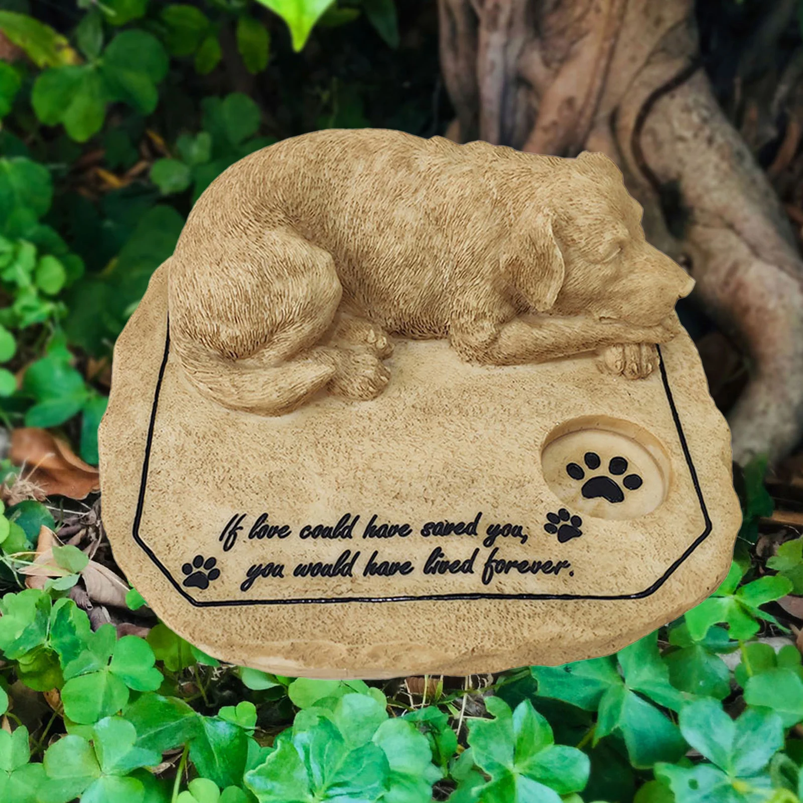 Памятный камень для щенка памятный животных домашних памятник 3D собаки