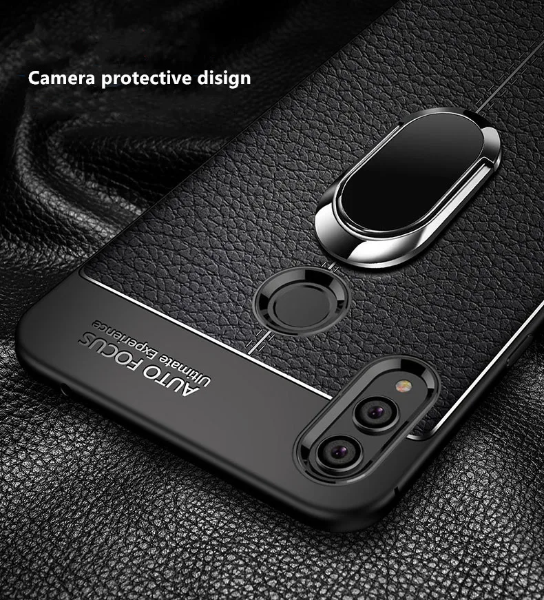 Чехол для Xiaomi Mi 9 10 8 Lite SE мягкий магнитный чехол из ТПУ с кольцом держателем