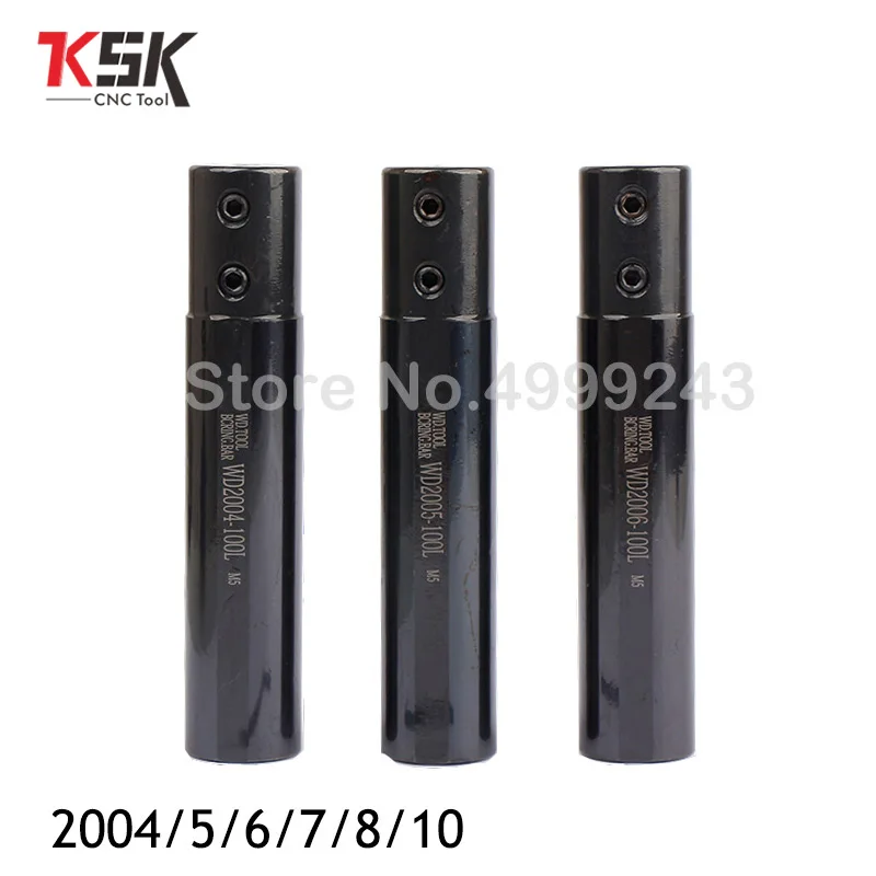 

Lathe tools holder boring cutter sleeve for high precision 2004mm 5mm 6mm 7mm 8mm 10mm-100L small hole boring cutter sleeve