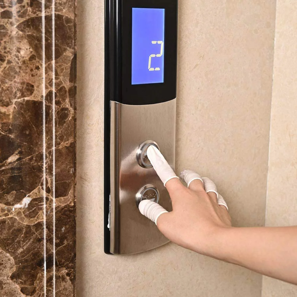 

1 Pack Disposable Latex Finger Cots Anti-static Fingertips Finger Covers