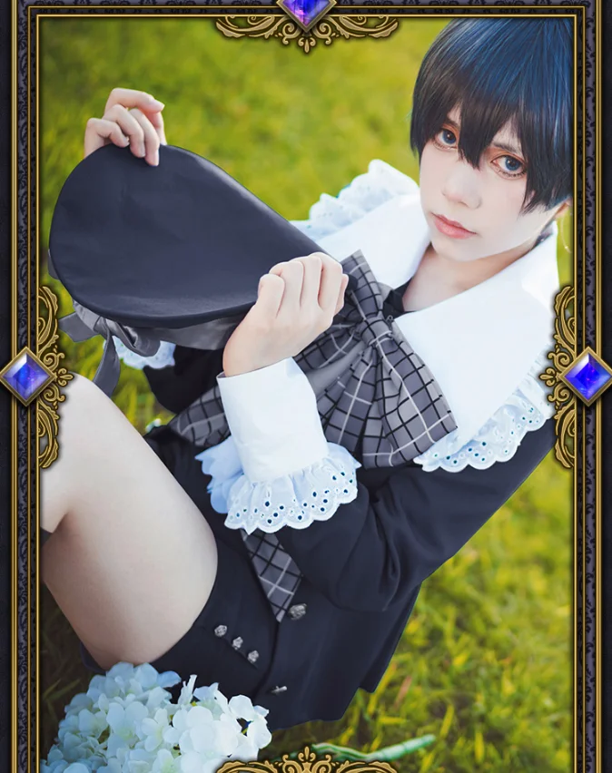 Черный Дворецкий Косплей Твин Ciel Phantomhive Косплей Костюм Униформа Костюмы