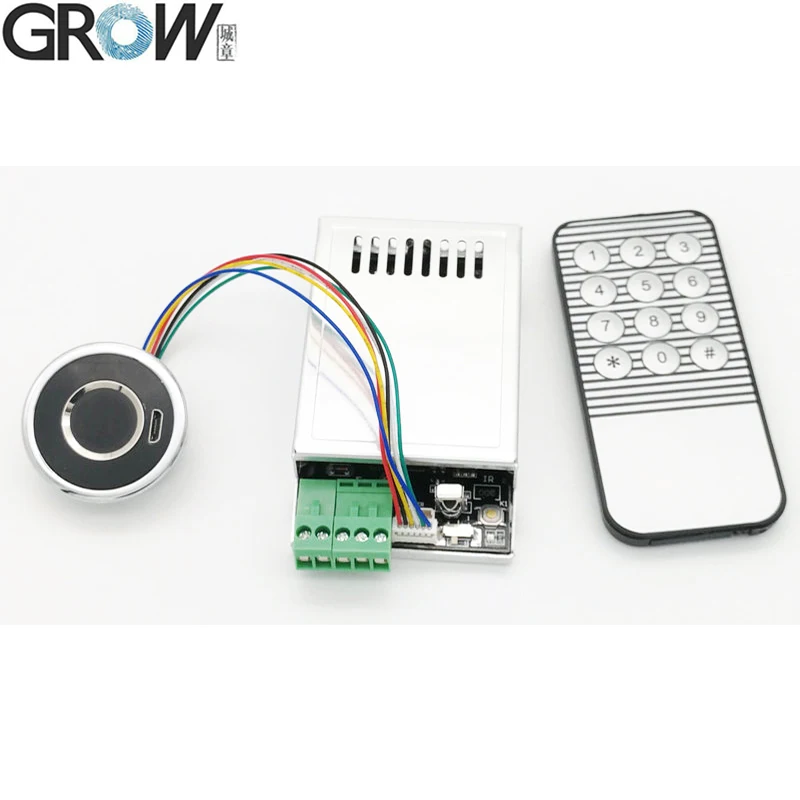 GROW K216+ R501 Распознавание отпечатков пальцев система контроля доступа+ R501 емкостный датчик отпечатков пальцев