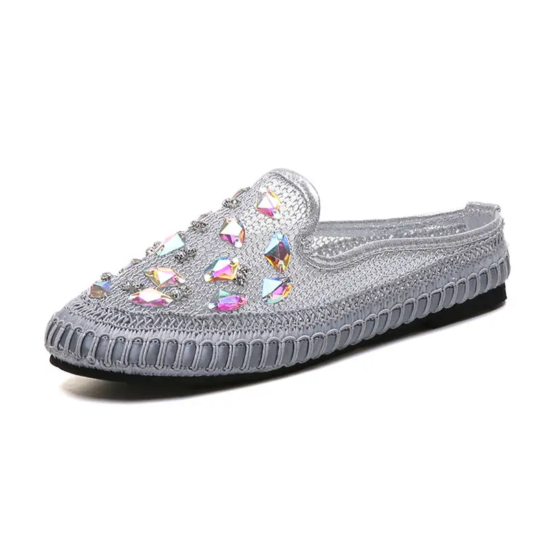 Tennis Shoes For Women Breathable Sneakers 2021 Summer Sports Comfy Jogging Trainers Female Soft Bling Sequins Zapatos De Mujer